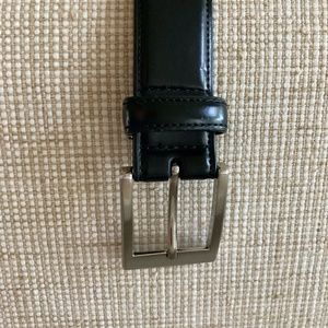 Men’s Black Dress Belt - Size XL 42-44"